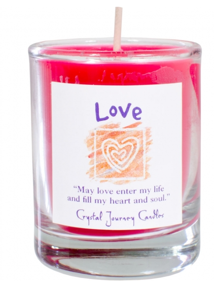 Love Soy Votive Candle - Click Image to Close
