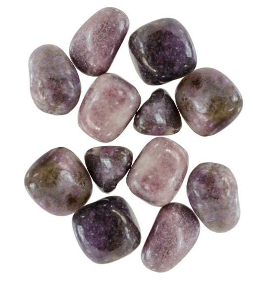 Tumbled Lepidolite - Lepidolite Tumbled Stone
