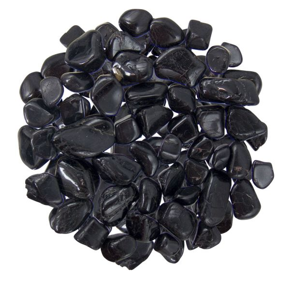 Tumbled Stones - Black Tourmaline - Click Image to Close