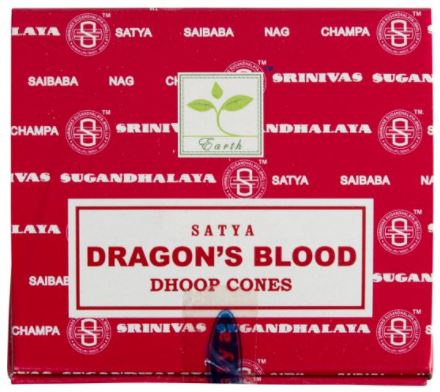 Dragon's Blood Incense Cones (HEM) - Click Image to Close