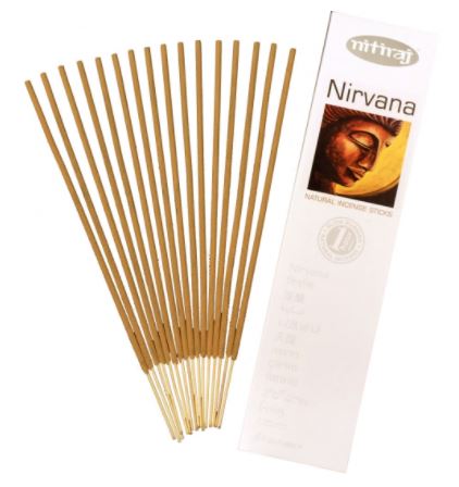 Nitiraj Platinum Natural Incense - Nirvana - Click Image to Close