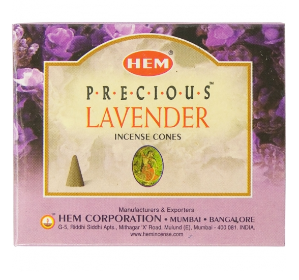 Hem Cone Incense - Lavender - Click Image to Close
