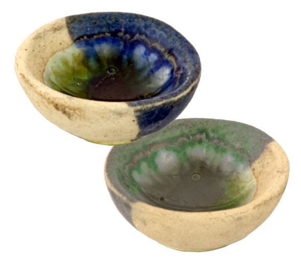 Ceramic Bowl Incense Burner - SMALL