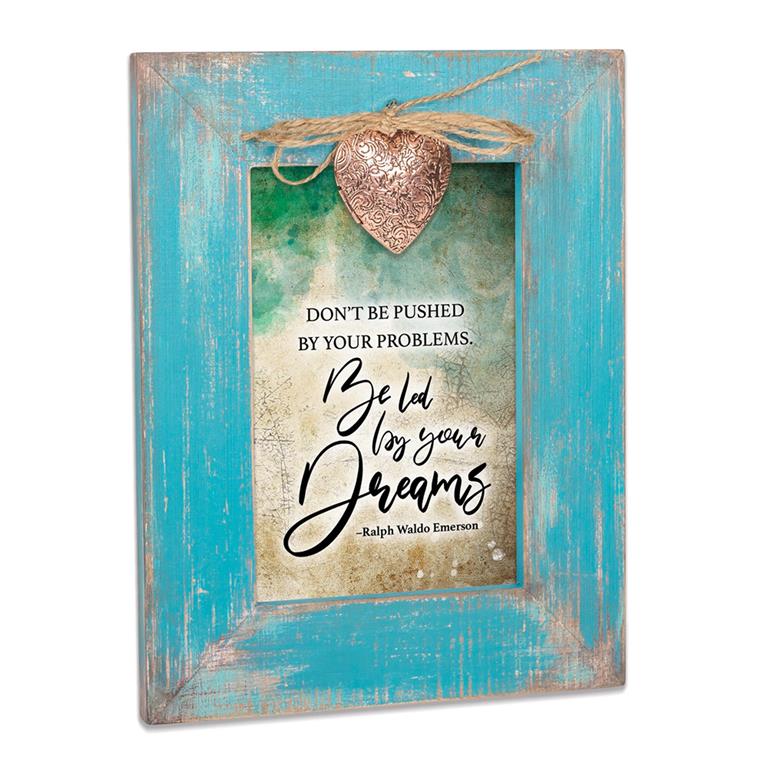 Your Dreams Tabletop Wood Photo Frame
