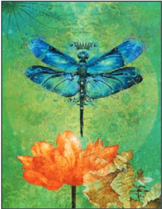 Dragonfly Card (LARGE) - Click Image to Close