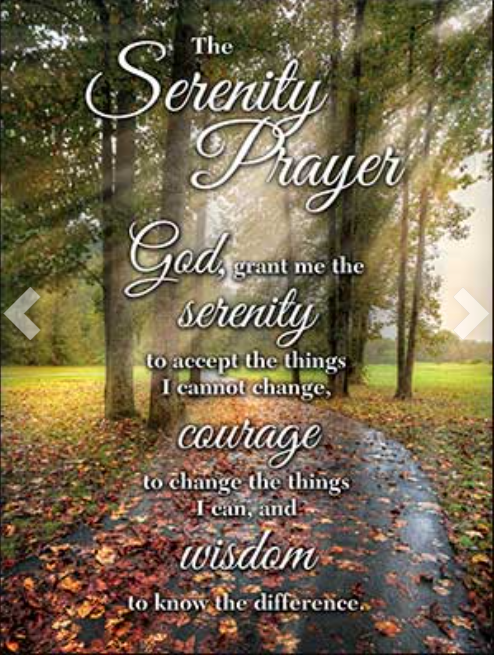 Serenity Prayer Nature Card