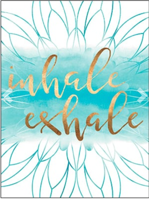 Inhale Exhale Card - Click Image to Close