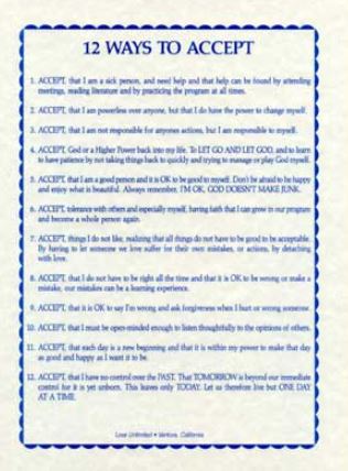 Twelve Ways To Accept Laminated Poster