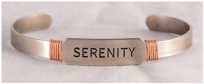 Serenity Copper Wire Bracelet