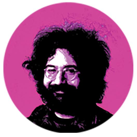 Jerry Garcia Button - Click Image to Close
