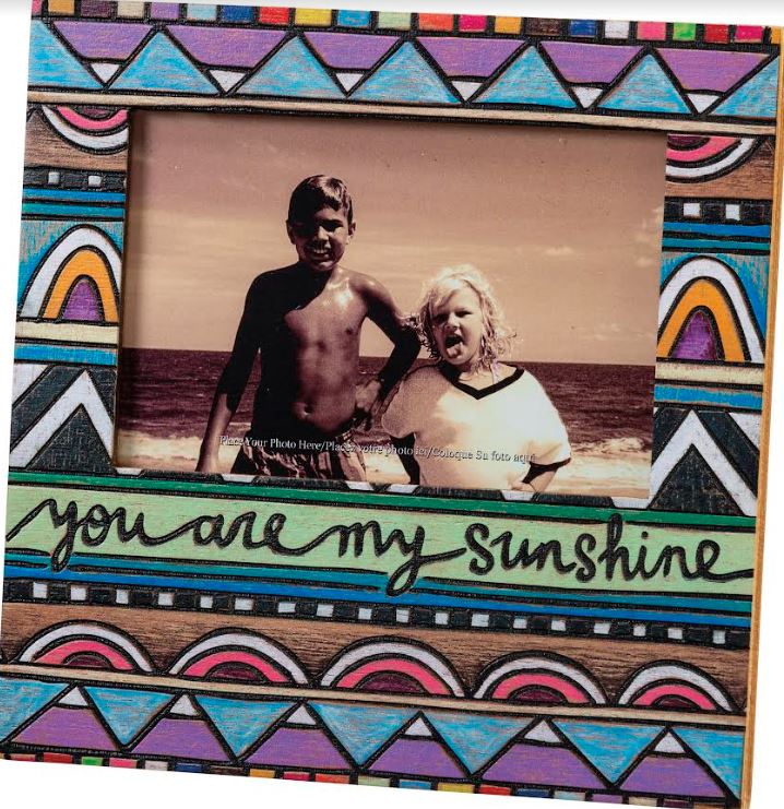You Are My Sunshine Color Picture Frame