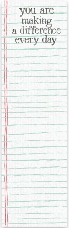You Are Making a Difference Every Day Notepad