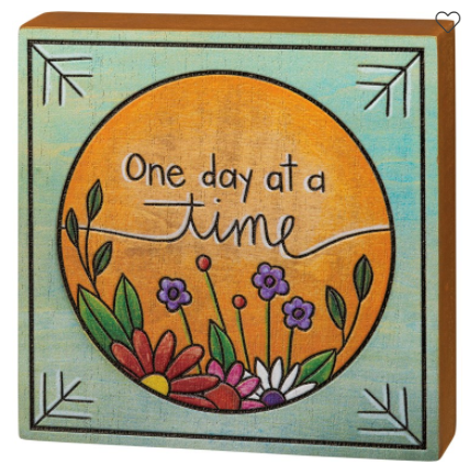 One Day at a Time Color Block