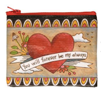 Forever Be My Always Zipper Wallet - Click Image to Close