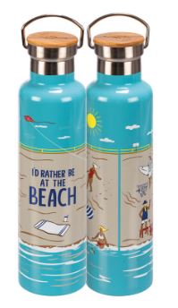 I'd Rather be at the Beach Insulated Bottle