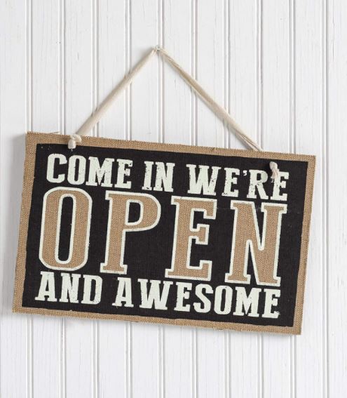 Hanging Sign for Business - Open / Closed - Click Image to Close