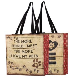 Love My Pets Market Tote Bag