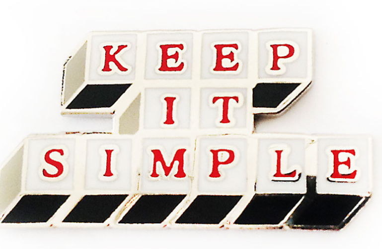 Keep It Simple Blocks Pin
