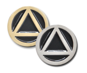 3/8" AA Symbol Pin