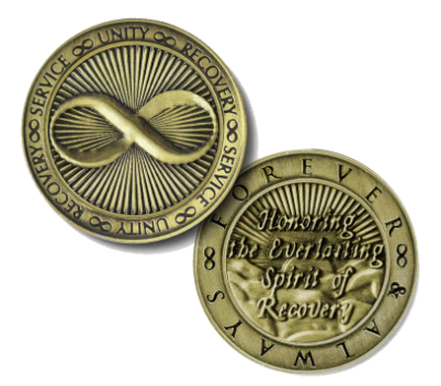 Infinity Bronze Medallion II - Click Image to Close