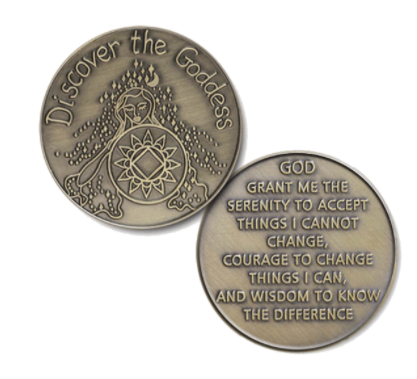 NA Goddess Bronze Medallion - Click Image to Close