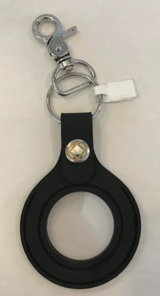 Rubber Riveted NA Symbol Key Fob