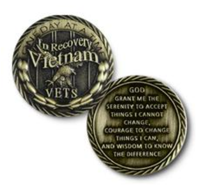 Vietnam Vets in Recovery Bronze Medallion