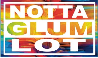 Notta Glum Lot Rectangular Sticker