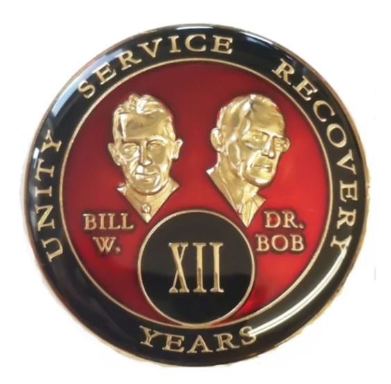 AA Red Bill & Bob Triplate Medallion