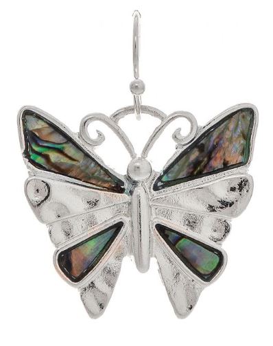 Butterfly Abalone Shell Earrings