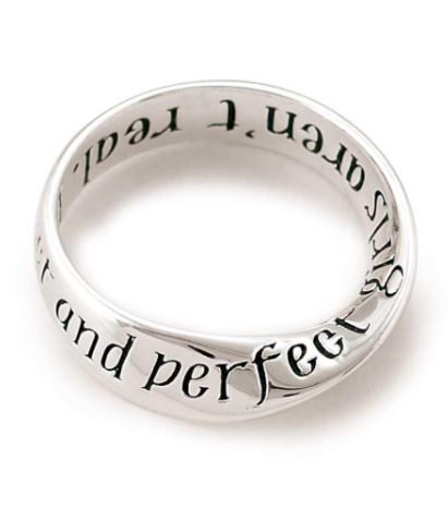 Real Girls Aren't Perfect Mobius Ring - Click Image to Close