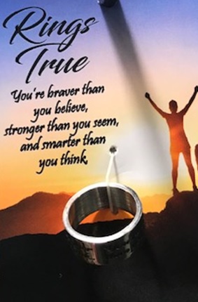 Stronger, Braver, Smarter Ring - Click Image to Close