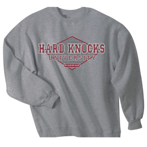 Hard Knocks Crew Sweatshirt - Click Image to Close