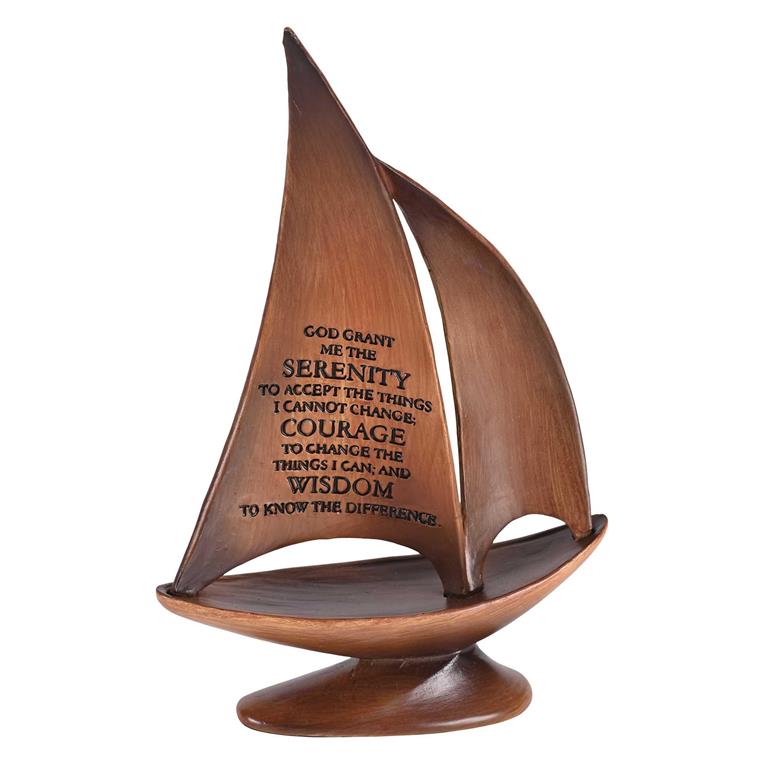 Serenity Prayer Sailboat