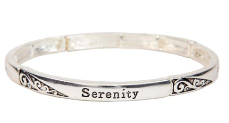 "Serenity" Silver Stackable Bracelet