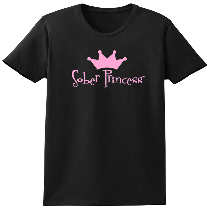 Sober Princess Tee - Black