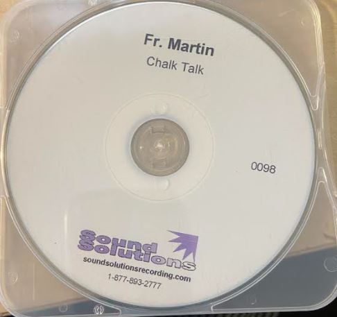 Father Martin: Chalk Talk CD