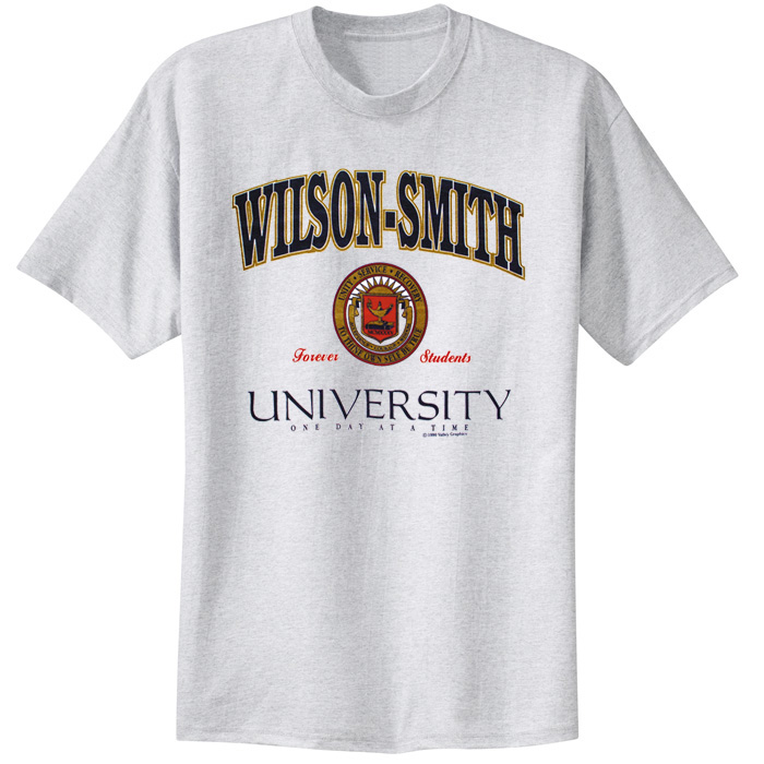 Wilson/Smith University Tee - Click Image to Close
