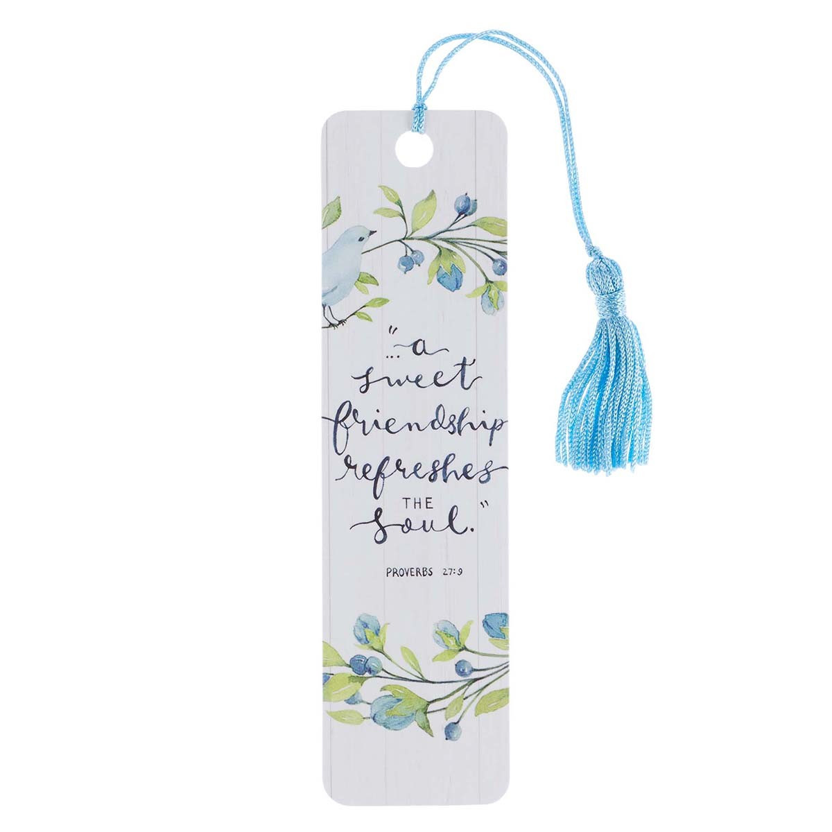 Sweet Friendship Bookmark with Tassel - Proverbs 27:9
