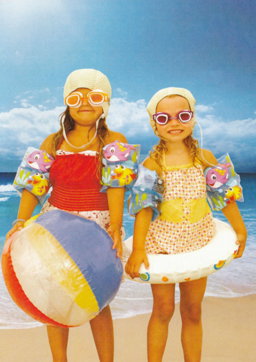 Beach Girls Birthday Card