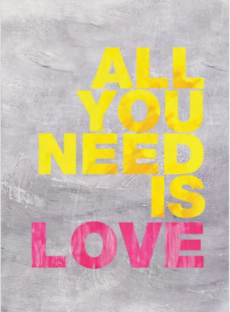 All You Need is Love Card