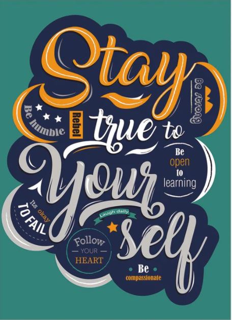 Stay True to Yourself Card