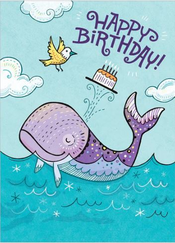 Whaley Happy Birthday Card