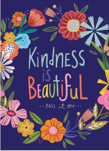 Kindness is Beautiful Thank You Card