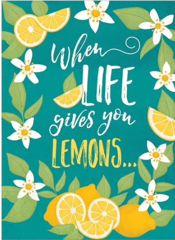Lemon Recipes Support Card