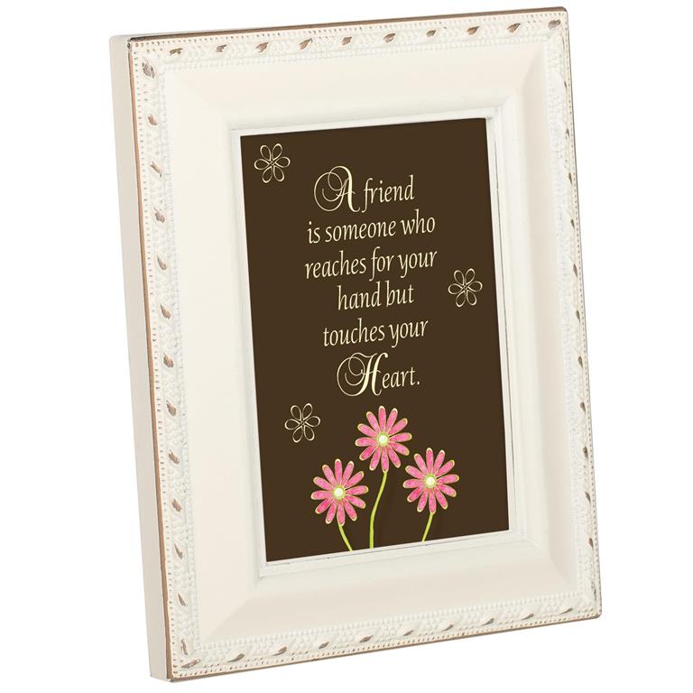 A friend is Someone who...Framed Art