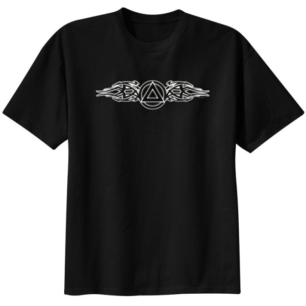 Tribal Symbol Tee - Black - Click Image to Close