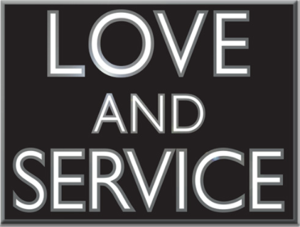 Love and Service Lapel Pin