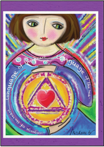 The Language of the Heart Card