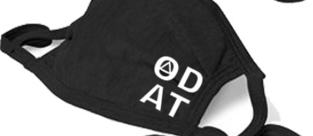 ODAT Cloth Face Mask - BLACK
